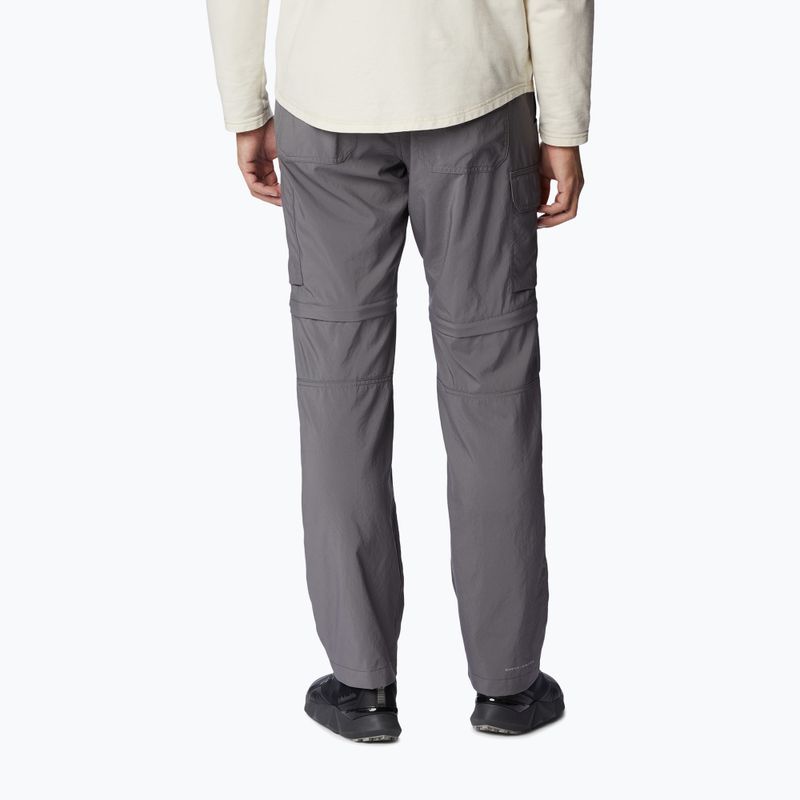 Columbia Silver Ridge Utility Convertible city pantaloni da trekking da uomo grigio 3