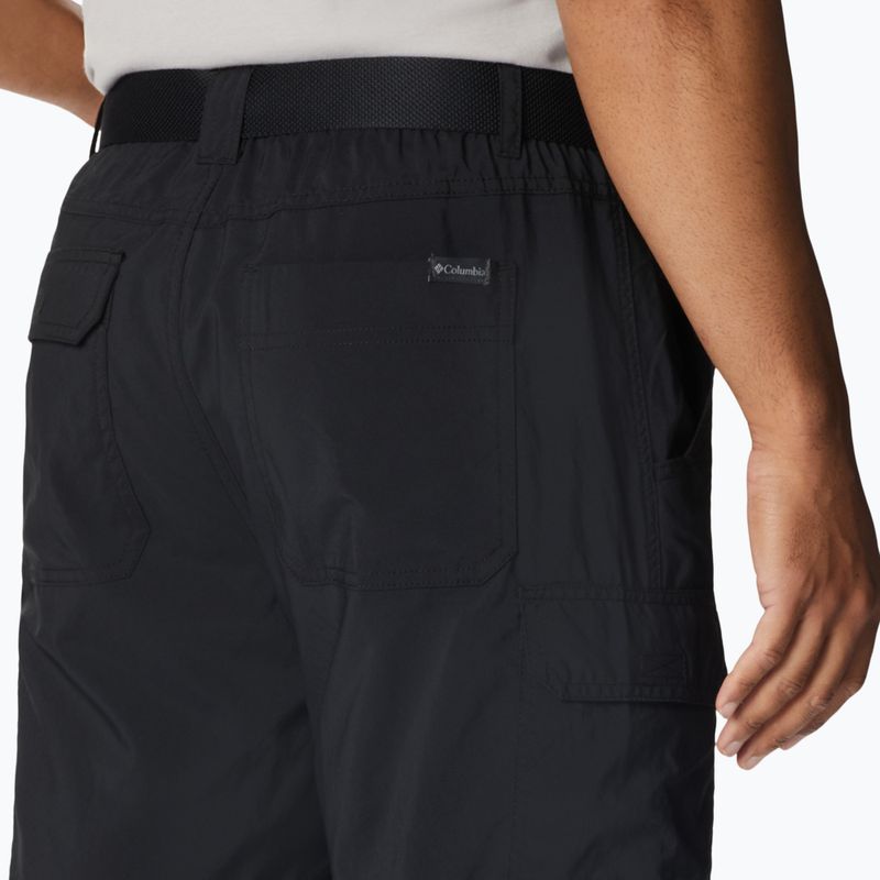 Pantaloni da trekking Columbia Silver Ridge Utility Convertible da uomo, nero 6