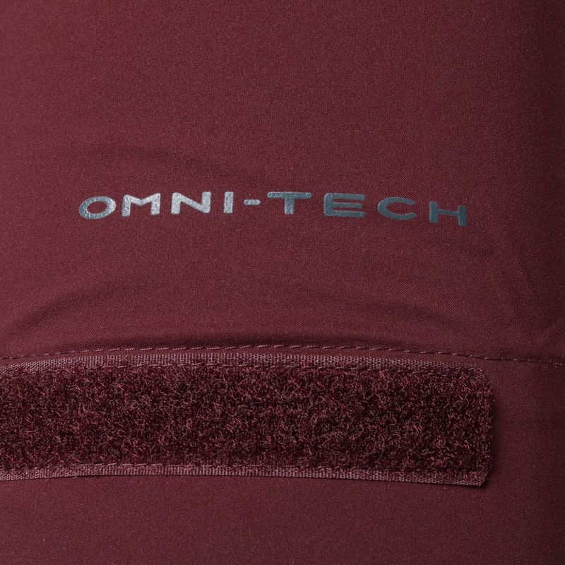 Giacca da pioggia Columbia Omni-Tech Ampli-Dry da uomo in sambuco 4