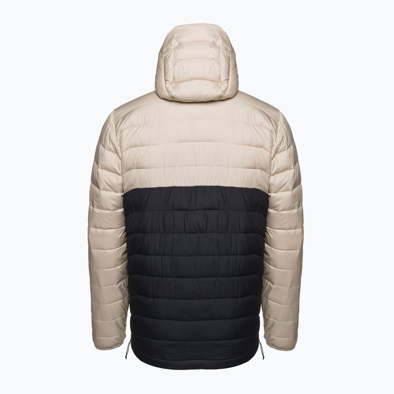 Piumino Columbia Powder Lite Anorak fossile antico/nero da uomo 2