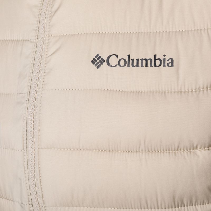 Piumino Columbia Powder Lite Anorak fossile antico/nero da uomo 3