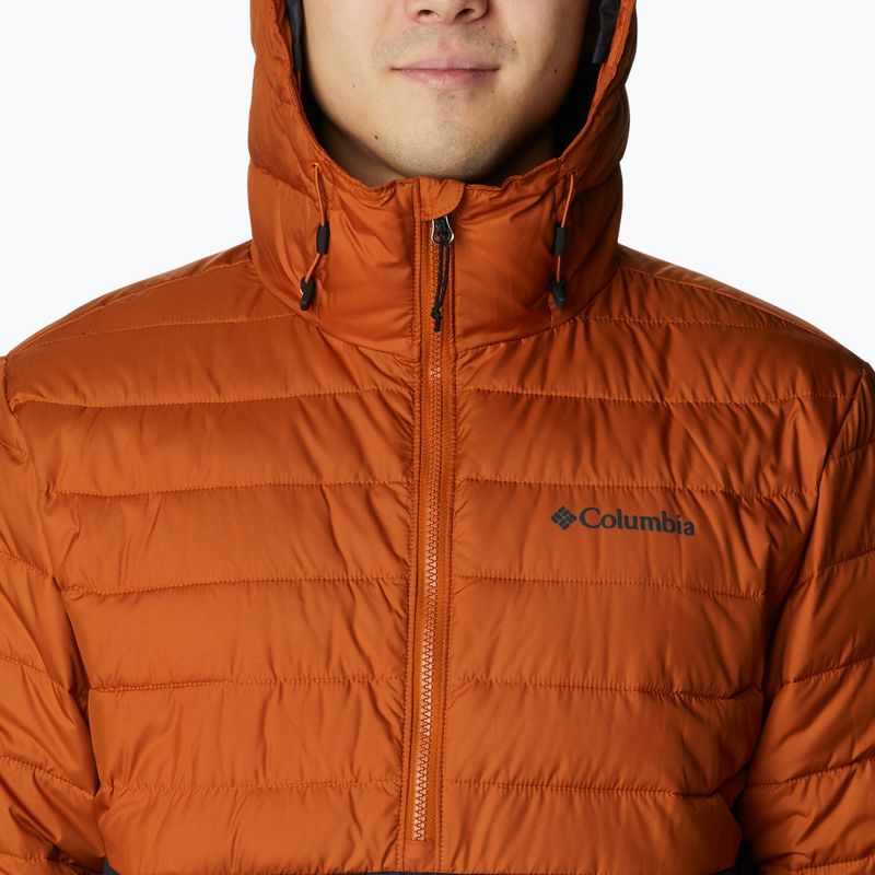 Columbia Powder Lite piumino da uomo Anorak caldo rame/nero 9