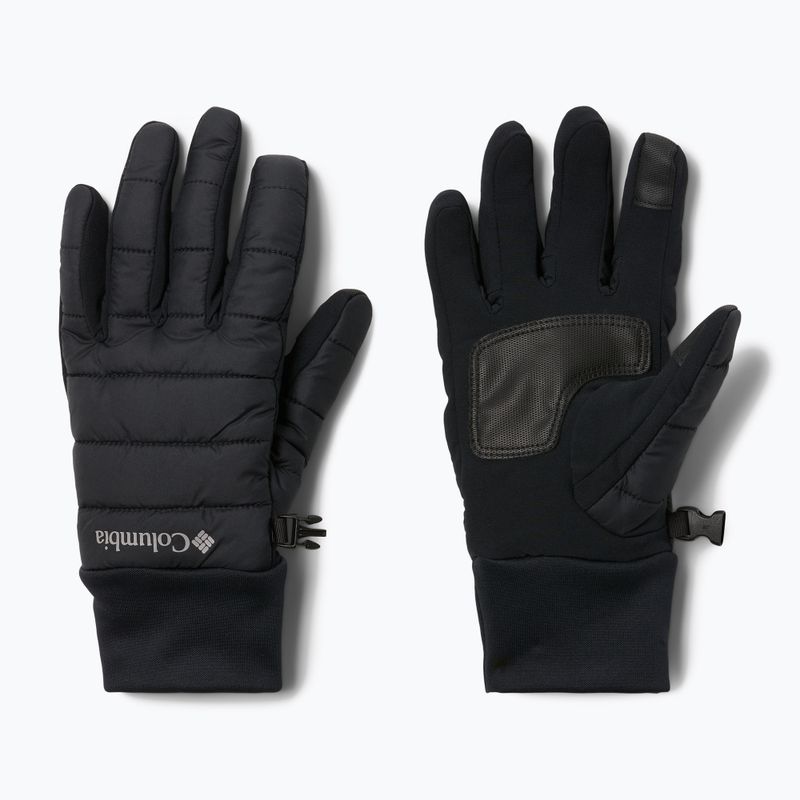 Guanti da trekking da donna Columbia Powder Lite nero 6