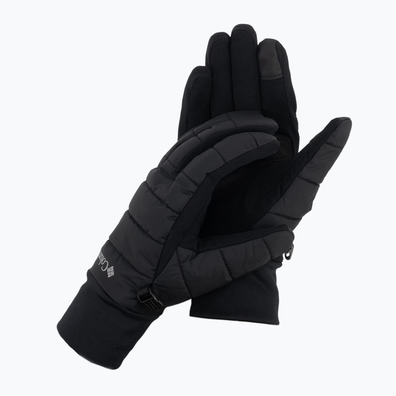 Guanti da trekking da donna Columbia Powder Lite nero