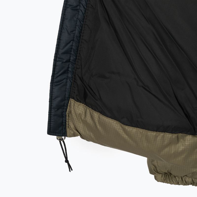 Piumino Columbia Puffect da uomo con cappuccio verde pietra/nero 11