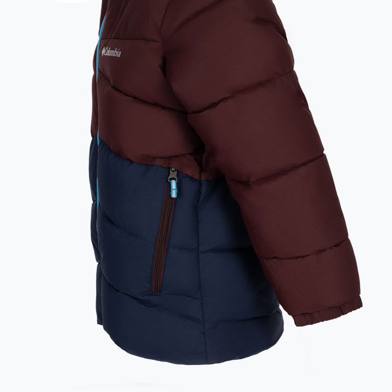 Giacca da sci Columbia Arctic Blast elderberry/collegiate navy da bambino 5