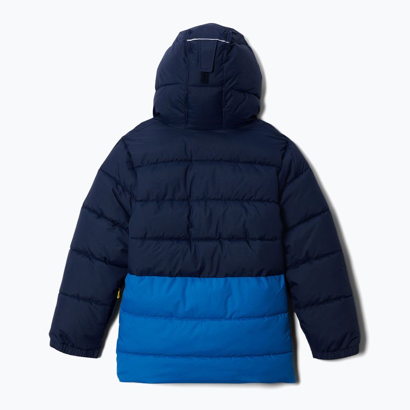 Giacca da sci Columbia Arctic Blast blu scuro/indaco brillante per bambini 7