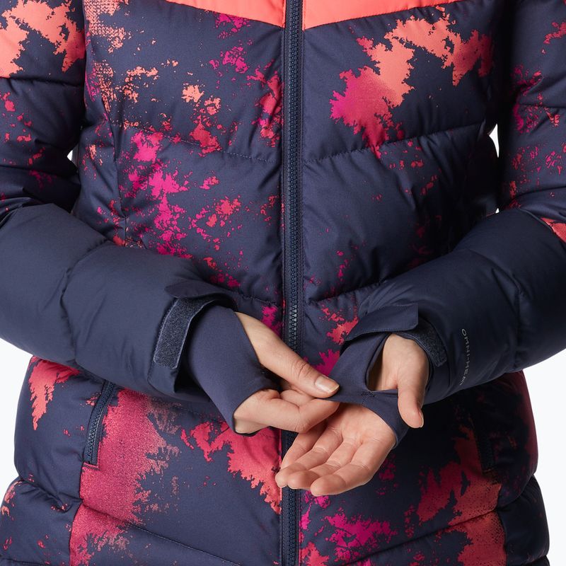 Columbia Abbott Peak Insulated giacca da sci da donna lookup notturno/notturno/sole al neon 6