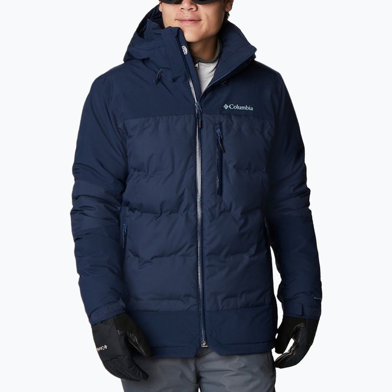 Giacca da sci Columbia Wild Card II Down collegiale da uomo, colore navy