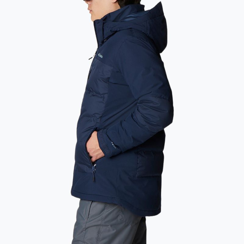 Giacca da sci Columbia Wild Card II Down collegiale da uomo, colore navy 2