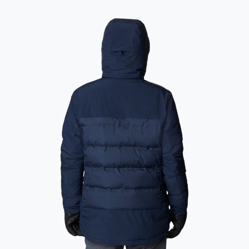 Giacca da sci Columbia Wild Card II Down collegiale da uomo, colore navy 3