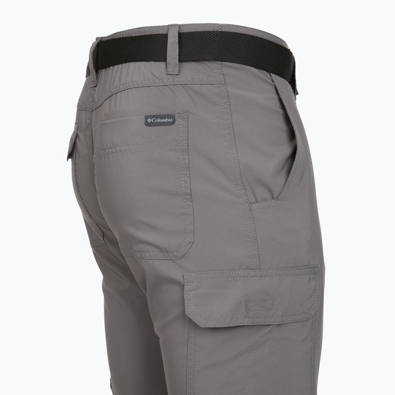 Pantaloni da trekking Columbia Silver Ridge Utility city, grigio, uomo 10