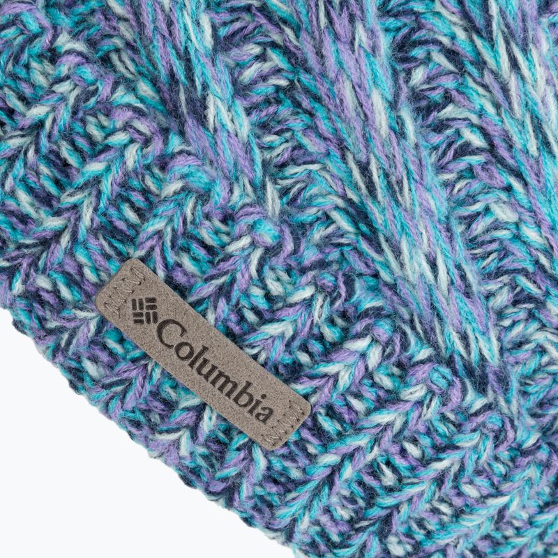 Berretto invernale Columbia Bundle Up per bambini geyser/sea ice ombre 3