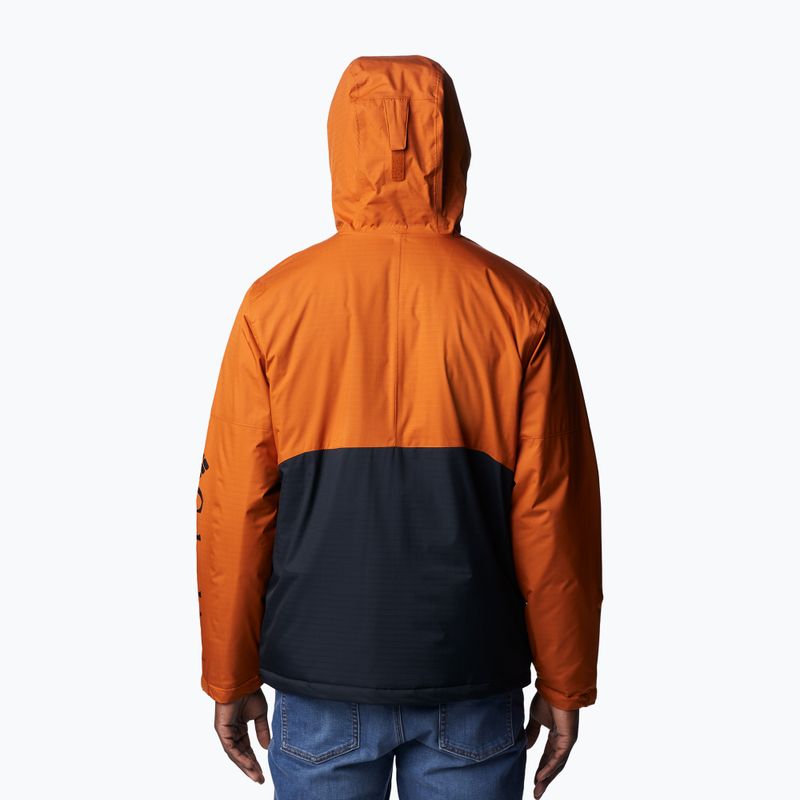 Giacca invernale Columbia Point Park Insulated, calda, rame/nera, da uomo 2