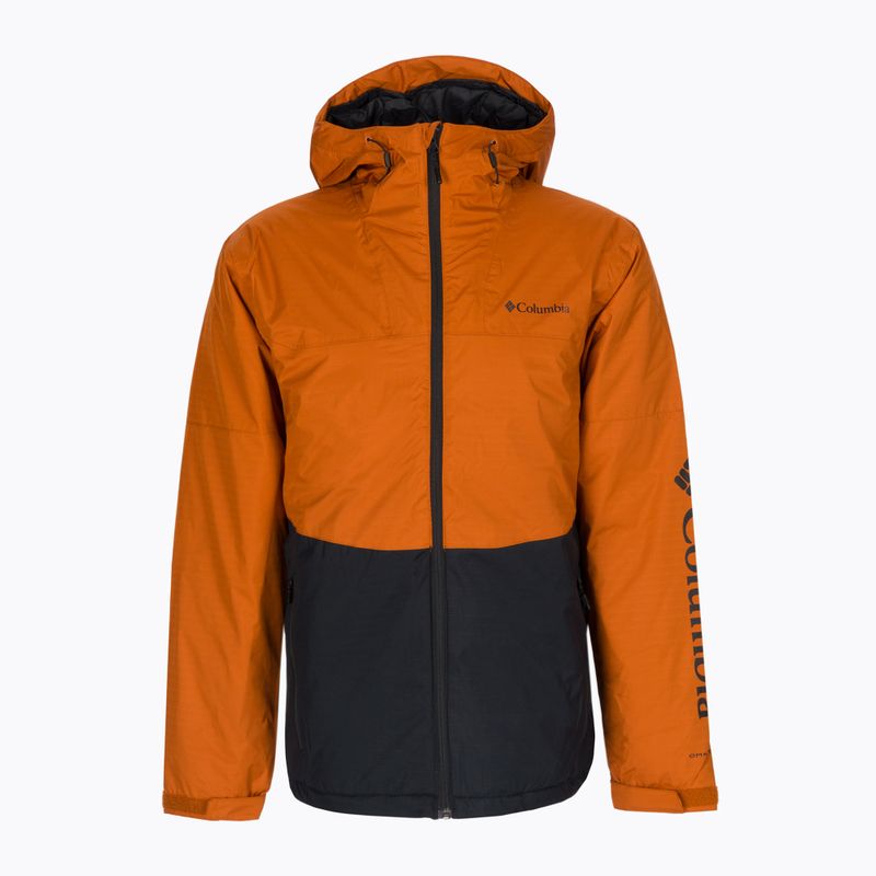 Giacca invernale Columbia Point Park Insulated, calda, rame/nera, da uomo 9