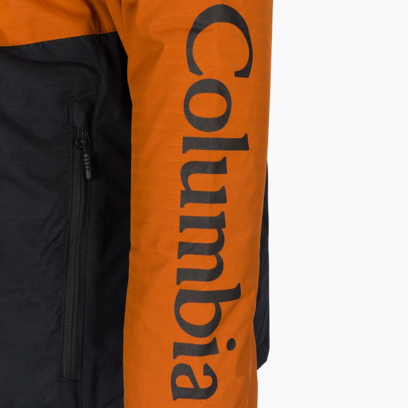 Giacca invernale Columbia Point Park Insulated, calda, rame/nera, da uomo 13
