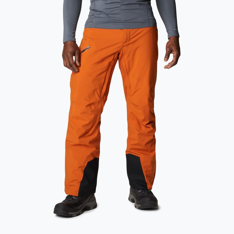 Columbia Kick Turn II pantaloni da sci da uomo rame caldo