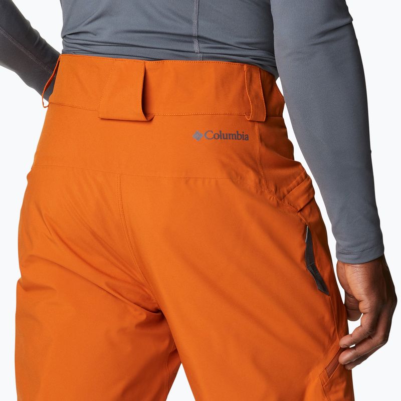 Columbia Kick Turn II pantaloni da sci da uomo rame caldo 7