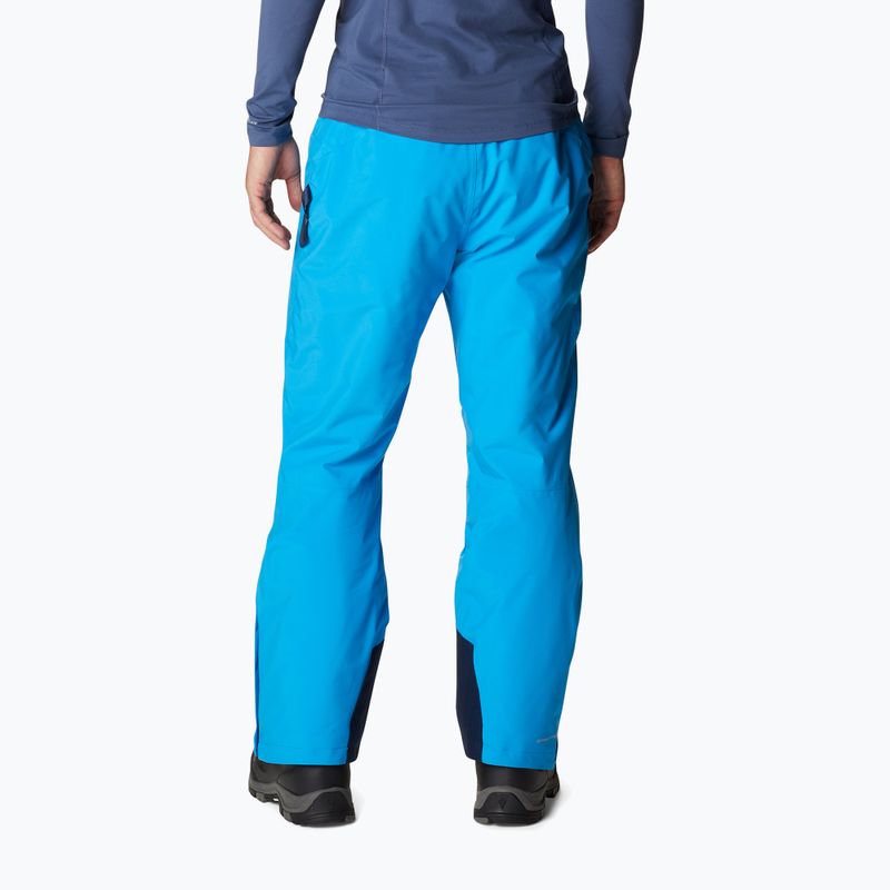 Columbia Kick Turn II pantaloni da sci da uomo blu bussola 3