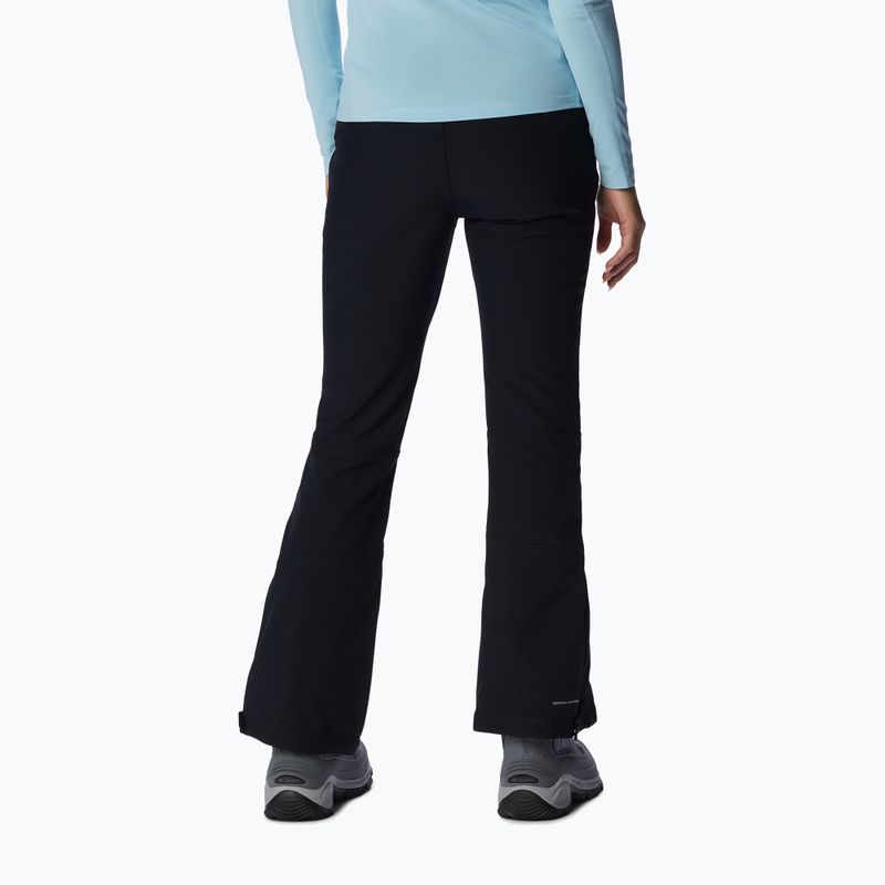 Pantaloni da sci Columbia Roffe Ridge IV donna nero 2
