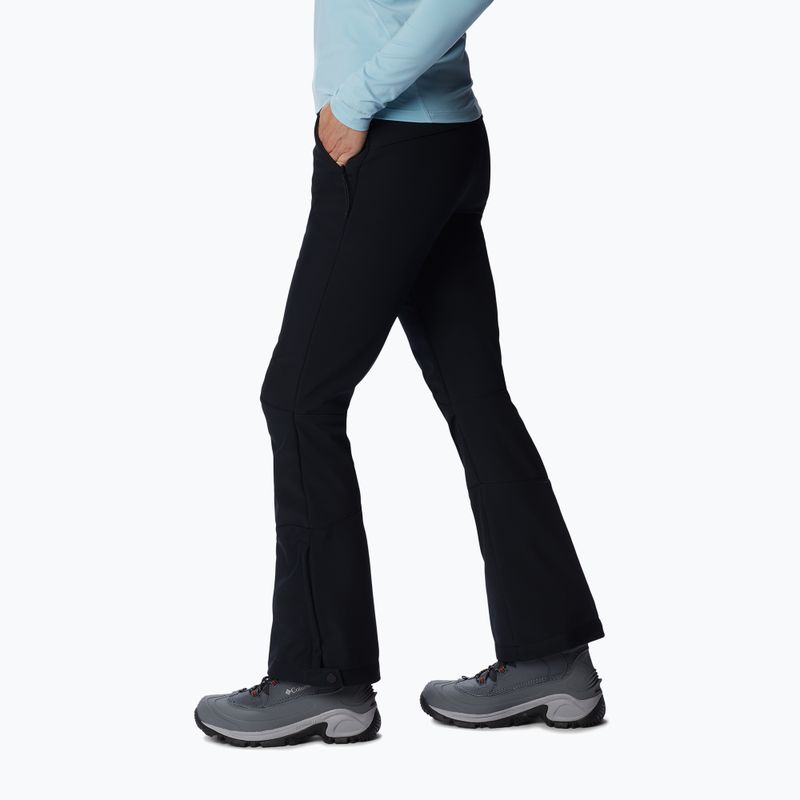 Pantaloni da sci Columbia Roffe Ridge IV donna nero 3