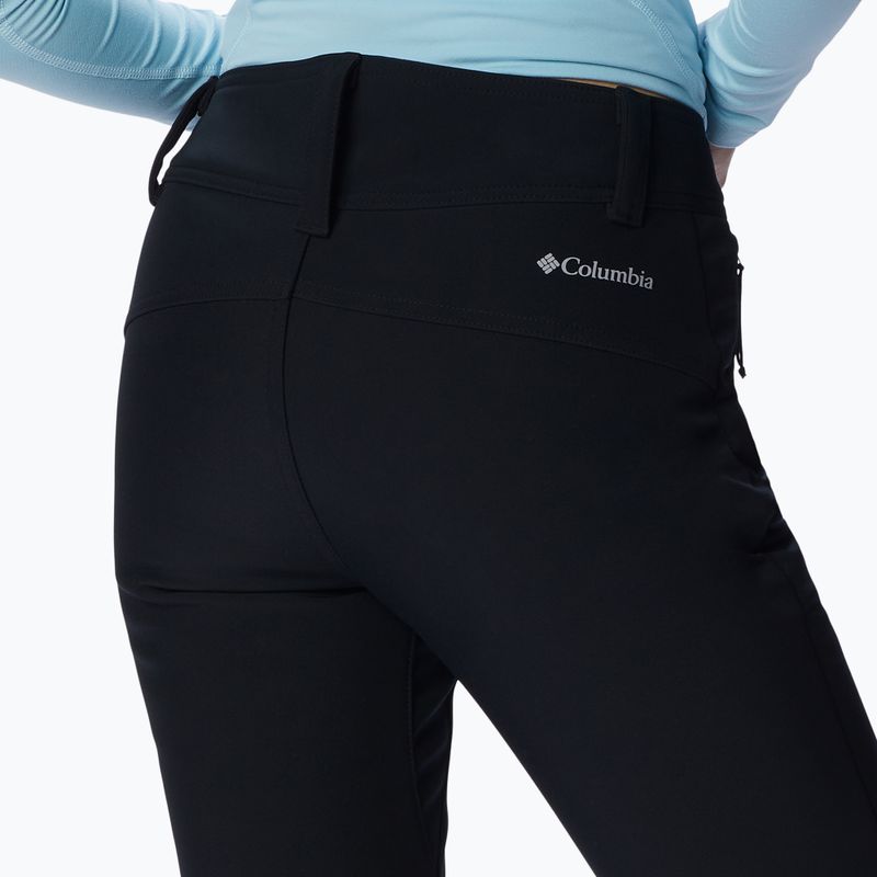 Pantaloni da sci Columbia Roffe Ridge IV donna nero 5