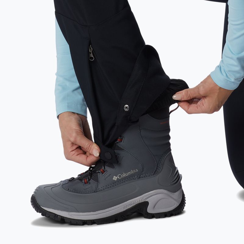 Pantaloni da sci Columbia Roffe Ridge IV donna nero 6