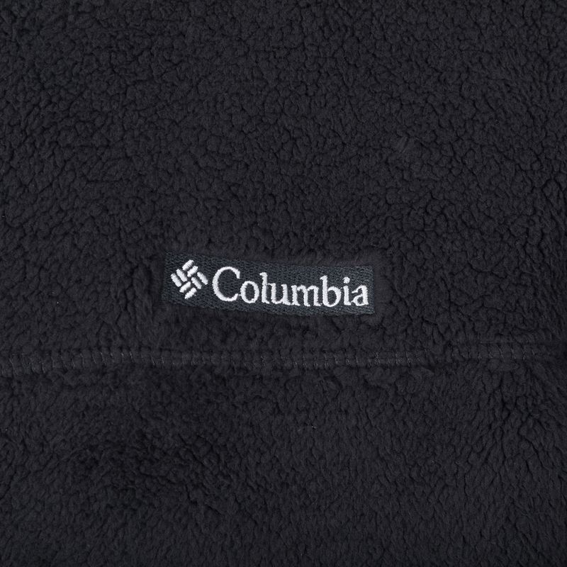 Felpa da trekking Columbia Rugged Ridge III Sherpa nera da uomo 8