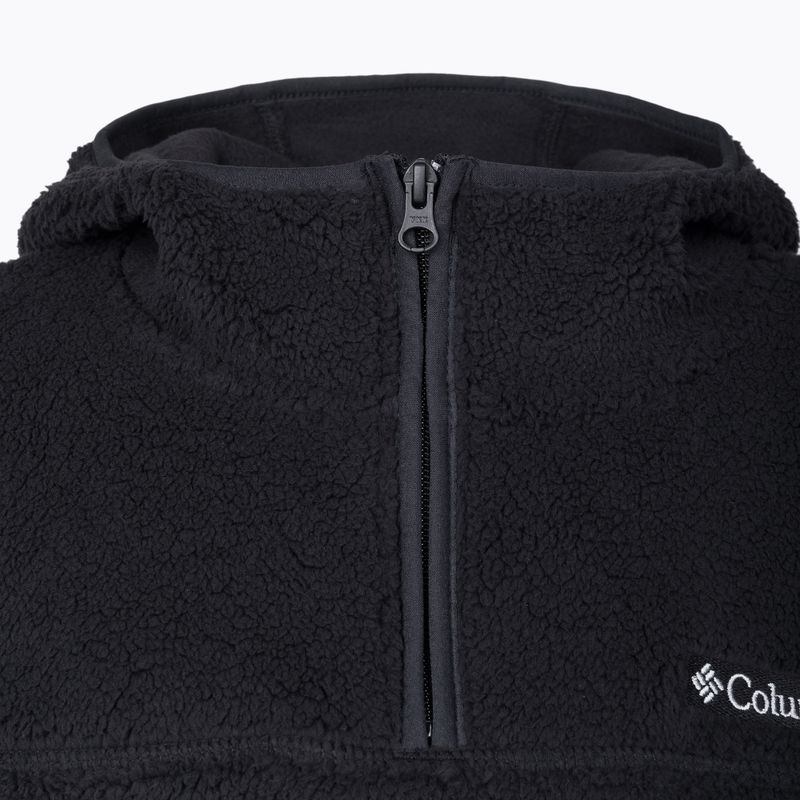 Felpa da trekking Columbia Rugged Ridge III Sherpa nera da uomo 9