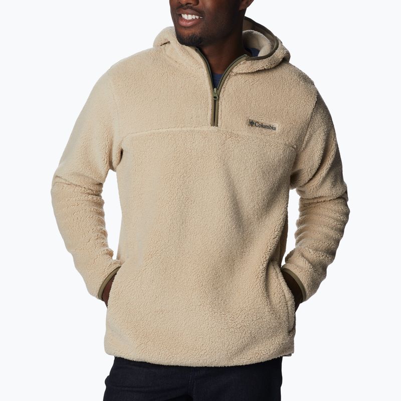 Felpa da trekking Columbia Rugged Ridge III Sherpa ancient fossil da uomo 4