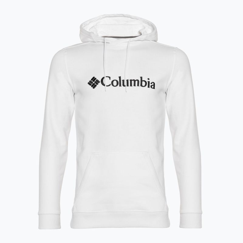 Felpa da uomo Columbia CSC Basic Logo II Hoodie bianca/con logo del CSC 4