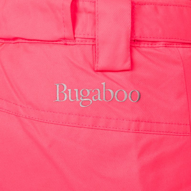 Pantaloni da sci Columbia Bugaboo II per bambini, neon sunrise 6