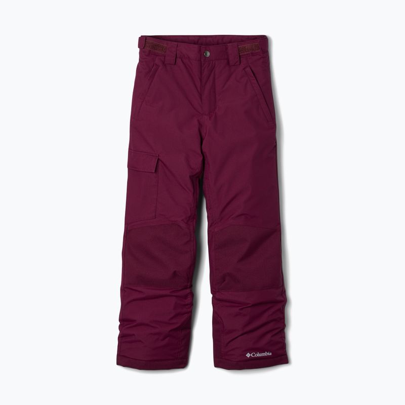 Pantaloni da sci Columbia Bugaboo II per bambini marionberry