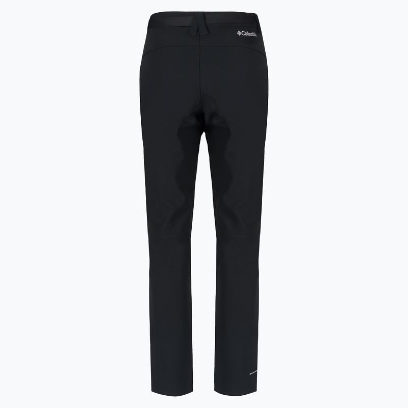 Pantaloni softshell Columbia Passo Alto III Heat neri da uomo 9