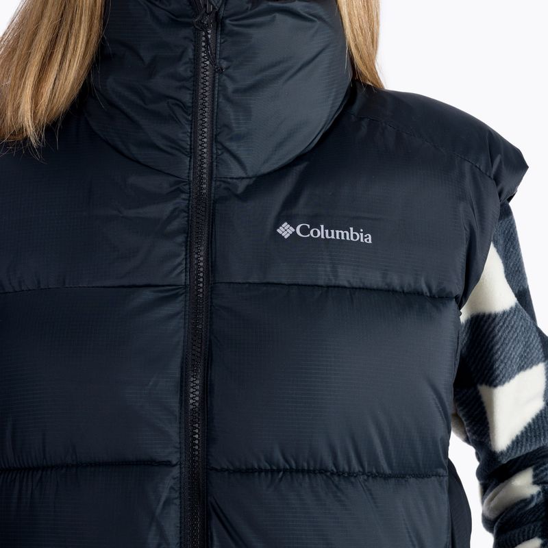 Columbia donna senza maniche Puffect Mid nero 4