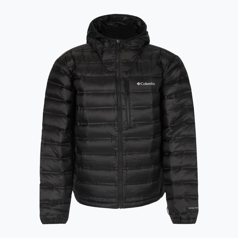 Piumino Columbia Pebble Peak Uomo con cappuccio nero 16