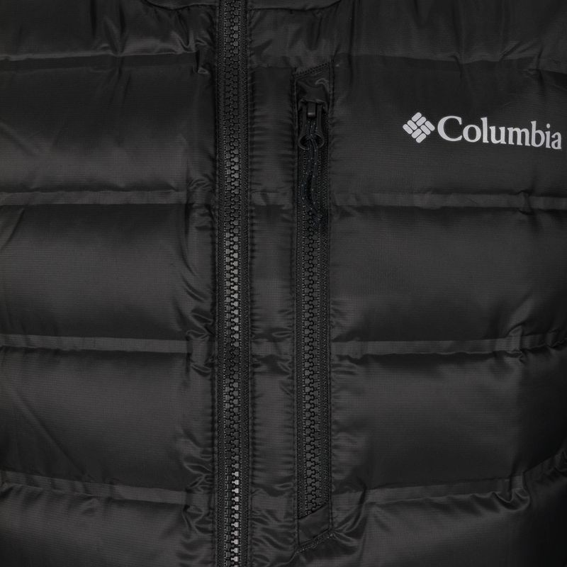 Piumino Columbia Pebble Peak Uomo con cappuccio nero 19