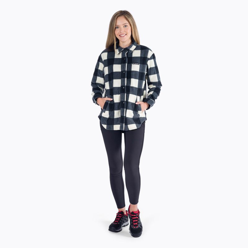 Camicia Columbia Benton Springs da donna con stampa a quadri in gesso 6