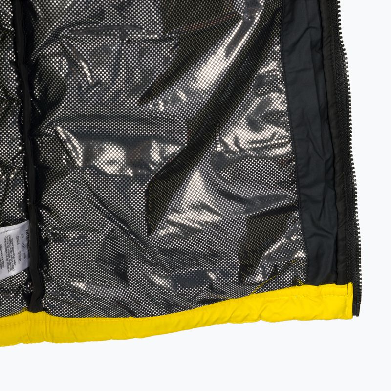 Piumino Columbia Powder Lite con cappuccio laser lemon/nero/delta per bambini 5