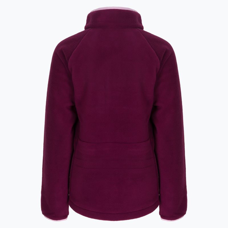 Felpa in pile Columbia Fast Trek III Full Zip per bambini marionberry/aura 2