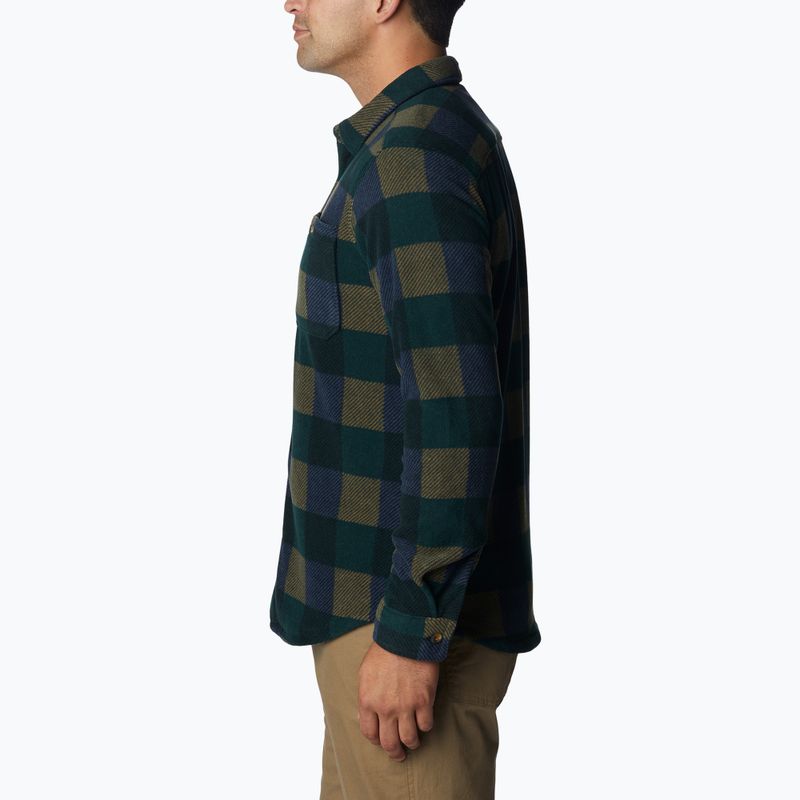 Columbia uomo Flare Gun Fleece, camicia a quadri multi abete rosso 2