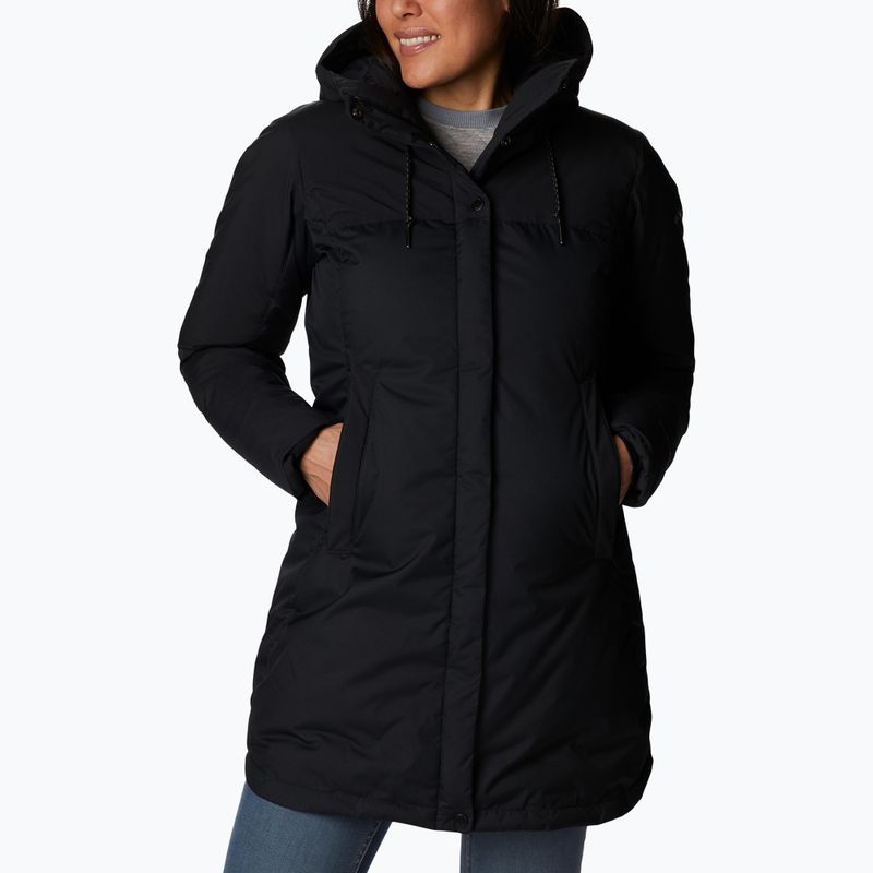 Columbia Mountain Croo II Mid Down cappotto da donna nero 7