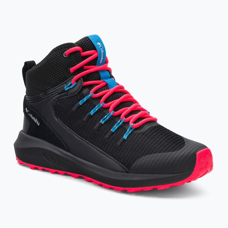 Stivali da trekking da donna Columbia Trailstorm Mid Wp nero/bianco