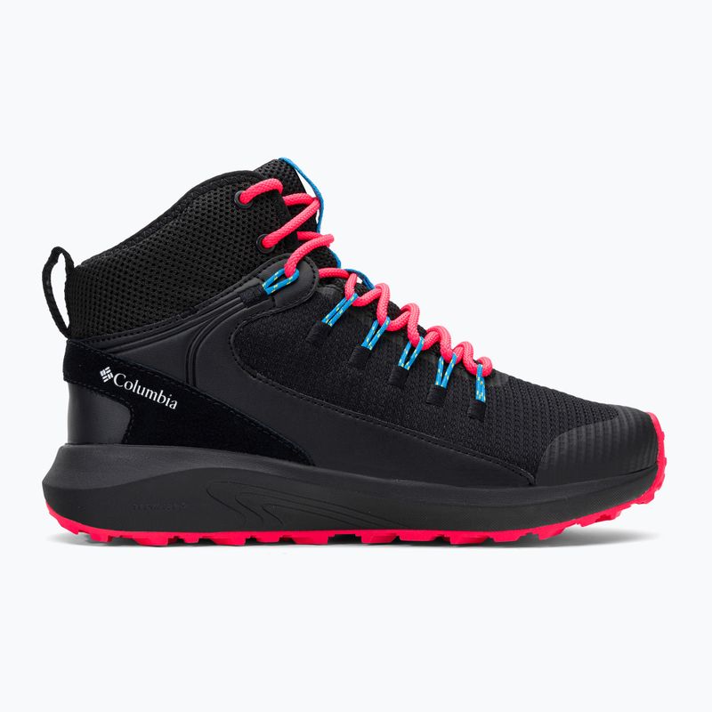 Stivali da trekking da donna Columbia Trailstorm Mid Wp nero/bianco 2