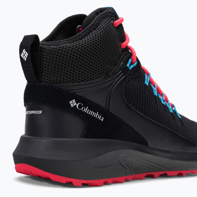 Stivali da trekking da donna Columbia Trailstorm Mid Wp nero/bianco 8