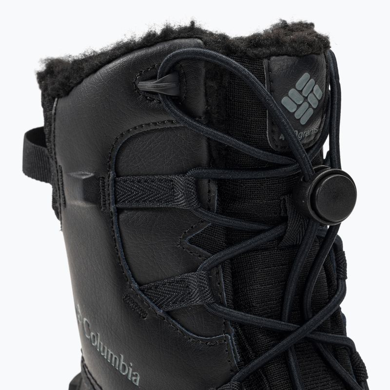 Columbia Bugaboot Celsius Stivali da neve per bambini nero/grafite 8