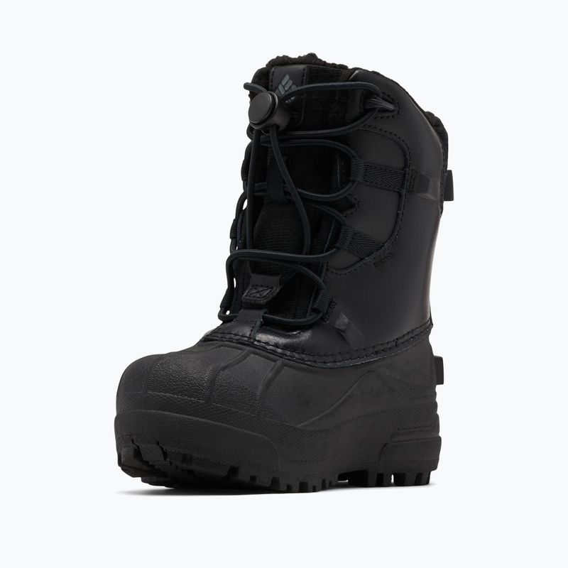 Columbia Bugaboot Celsius Stivali da neve per bambini nero/grafite 16
