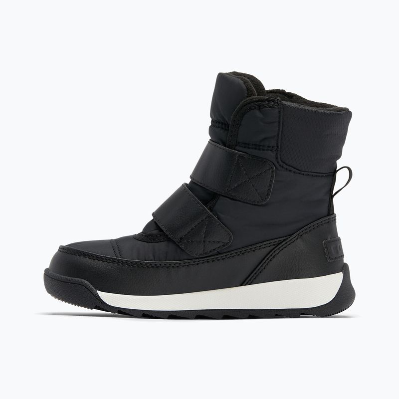 Sorel Whitney II Strap WP junior stivali da neve nero/sale marino 8