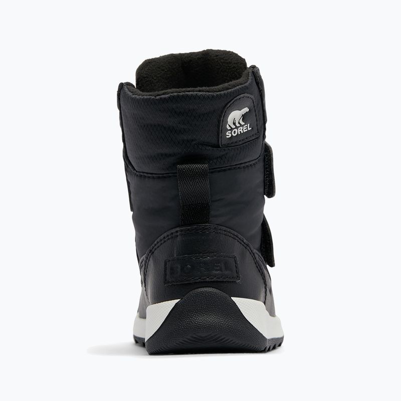 Sorel Whitney II Strap WP junior stivali da neve nero/sale marino 10