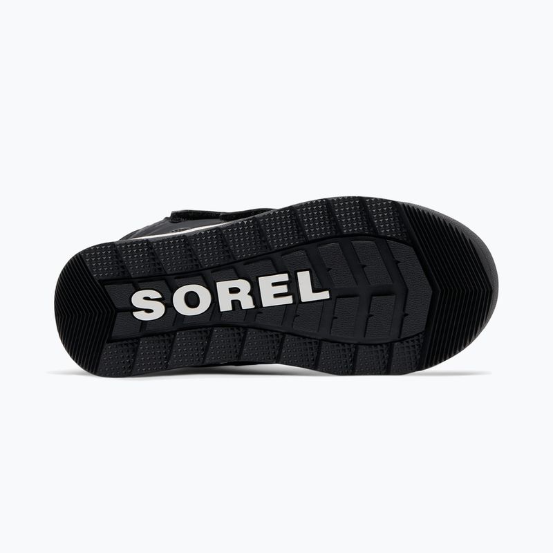Sorel Whitney II Strap WP junior stivali da neve nero/sale marino 12